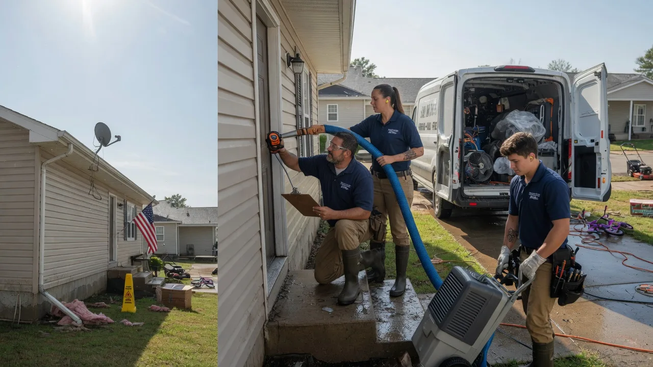 Ceiling Water Damage Restoration in Eldorado, WI near me